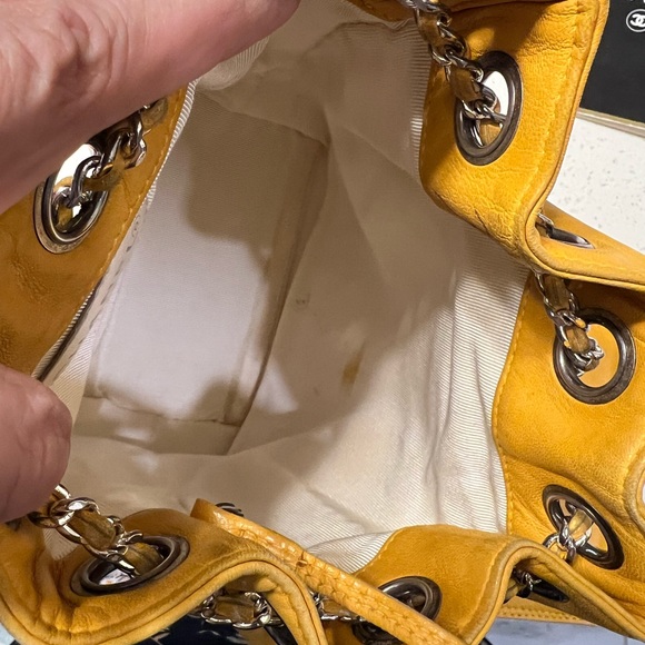 SOLD‼️ Chanel Lambskin Rare Mini Bucket Backpack. - Picture 6 of 16